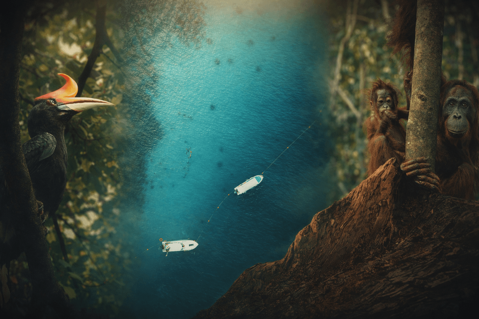 Borneo landscape